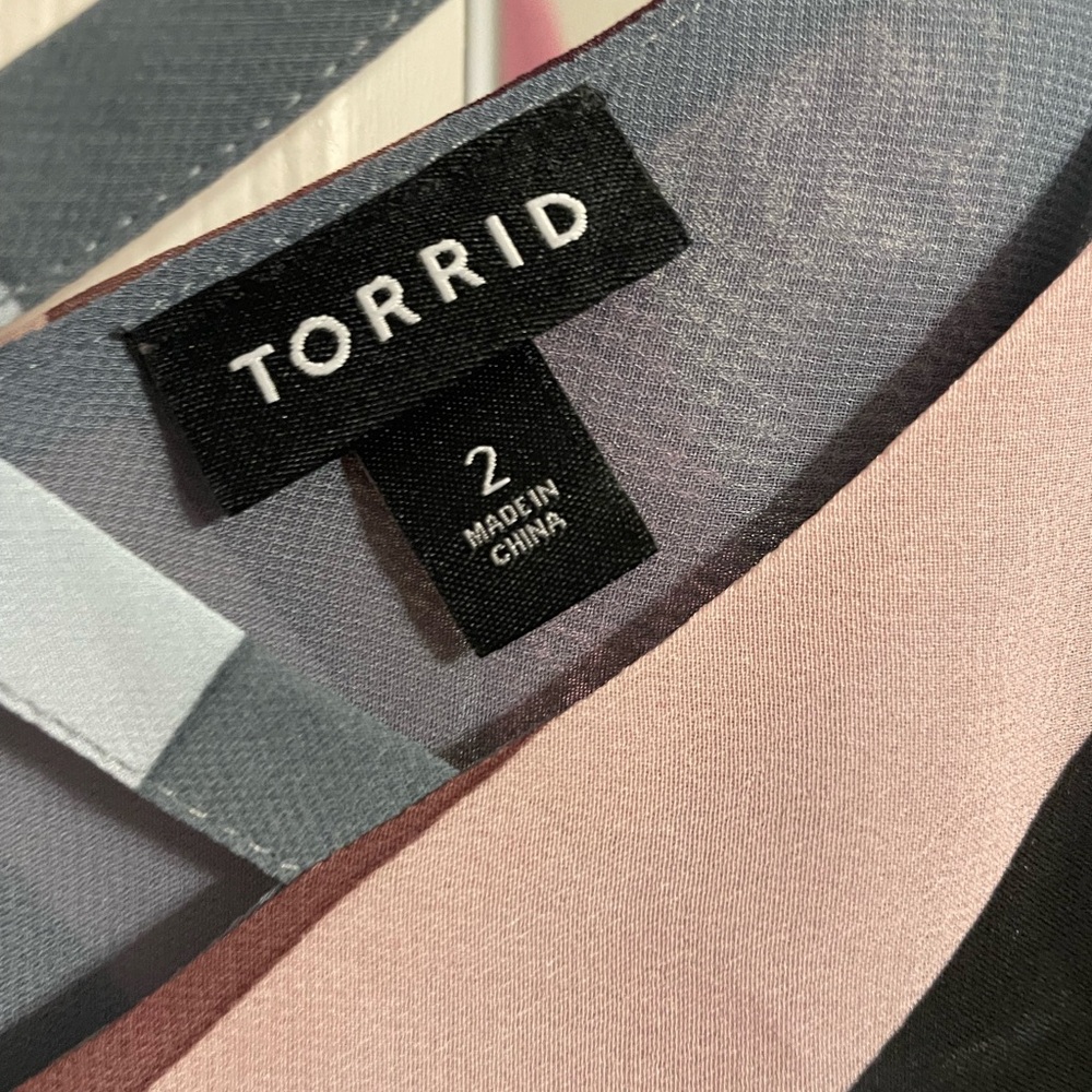 Torrid Striped Cami - Picture 2 of 2